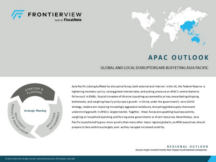 Asia Pacific Outlook