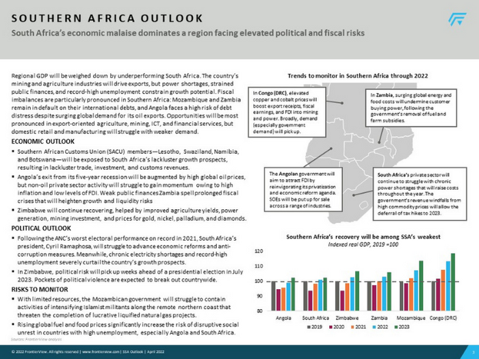 Sub-Saharan Africa Report