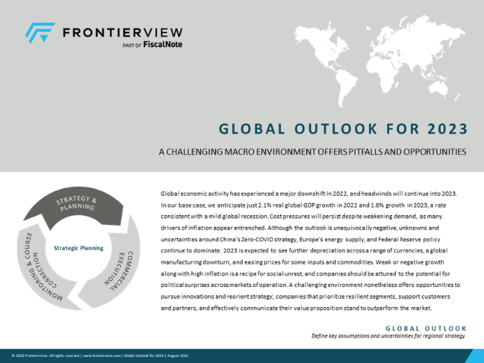 Global Outlook Report